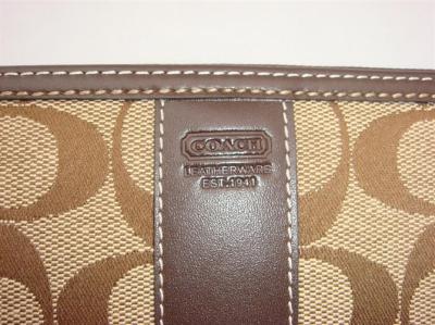 discounted coach wallets - 6k12 coffee/apricot